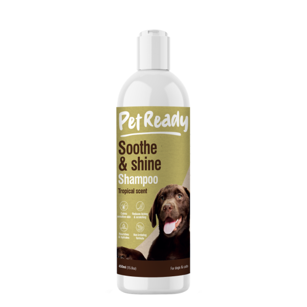 Pet Ready – Soothe & Shine Shampoo – 450ml