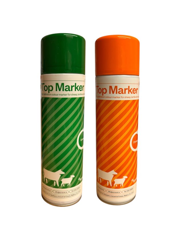 Top Marker plus 450ml - colour marker spray for sheep. lambs & cattle